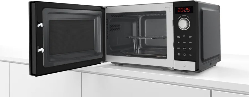 Bosch AutoPilot Microwave - Freestanding Kitchen Oven With Grill & Sensor Cooking