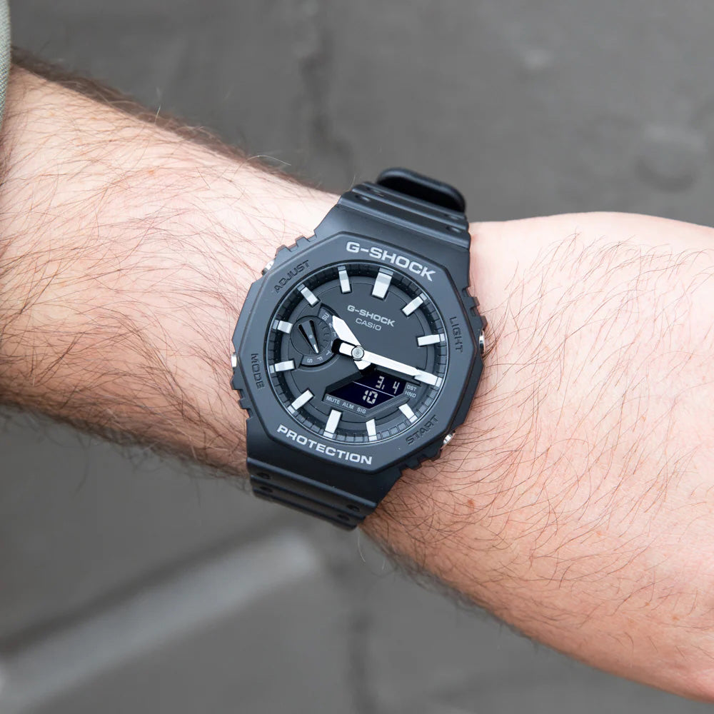 G-Shock Watch - Men's Casual Digital Analog Timepiece | Shock Resistant Carbon Resin Case