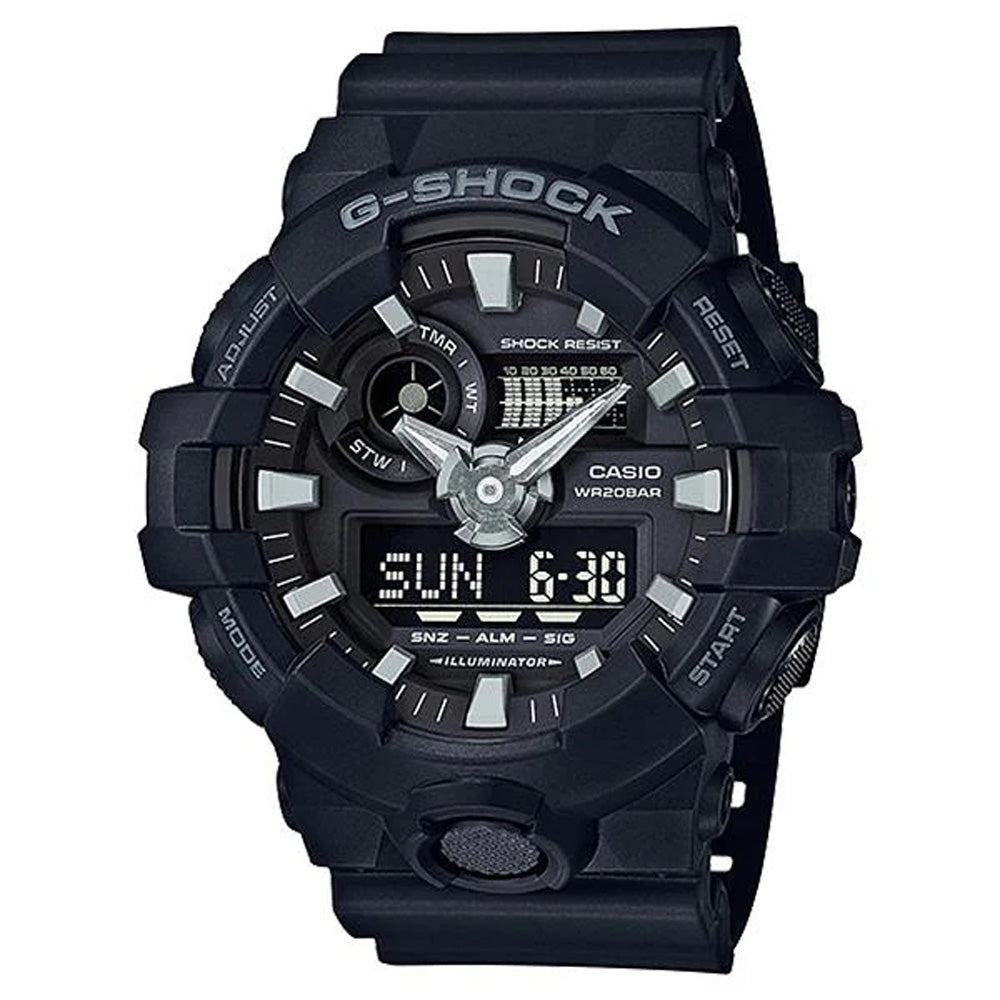 G-SHOCK Men Watch – Shock Resistant Analog Digital Resin Band Timepiece