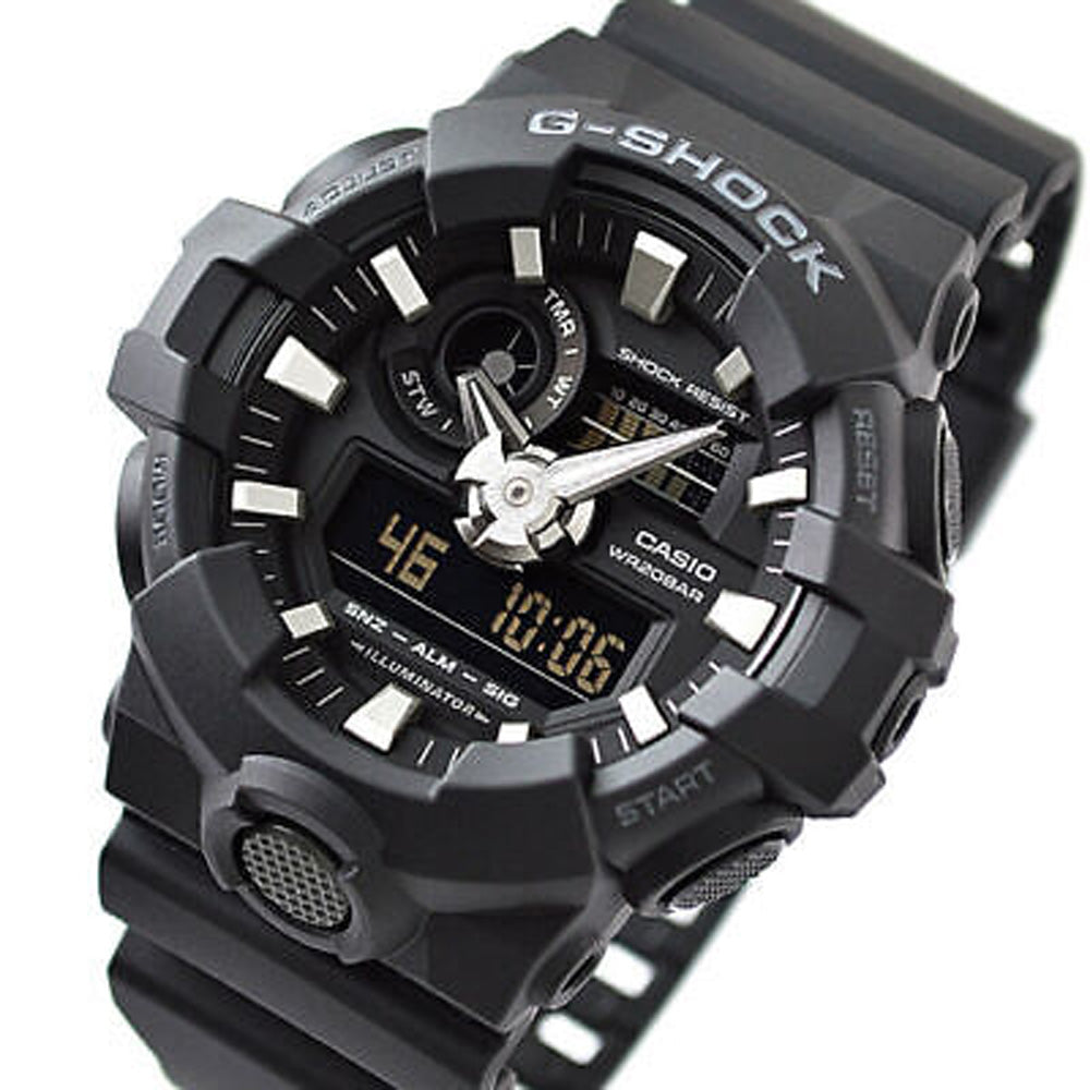 G-SHOCK Men Watch – Shock Resistant Analog Digital Resin Band Timepiece