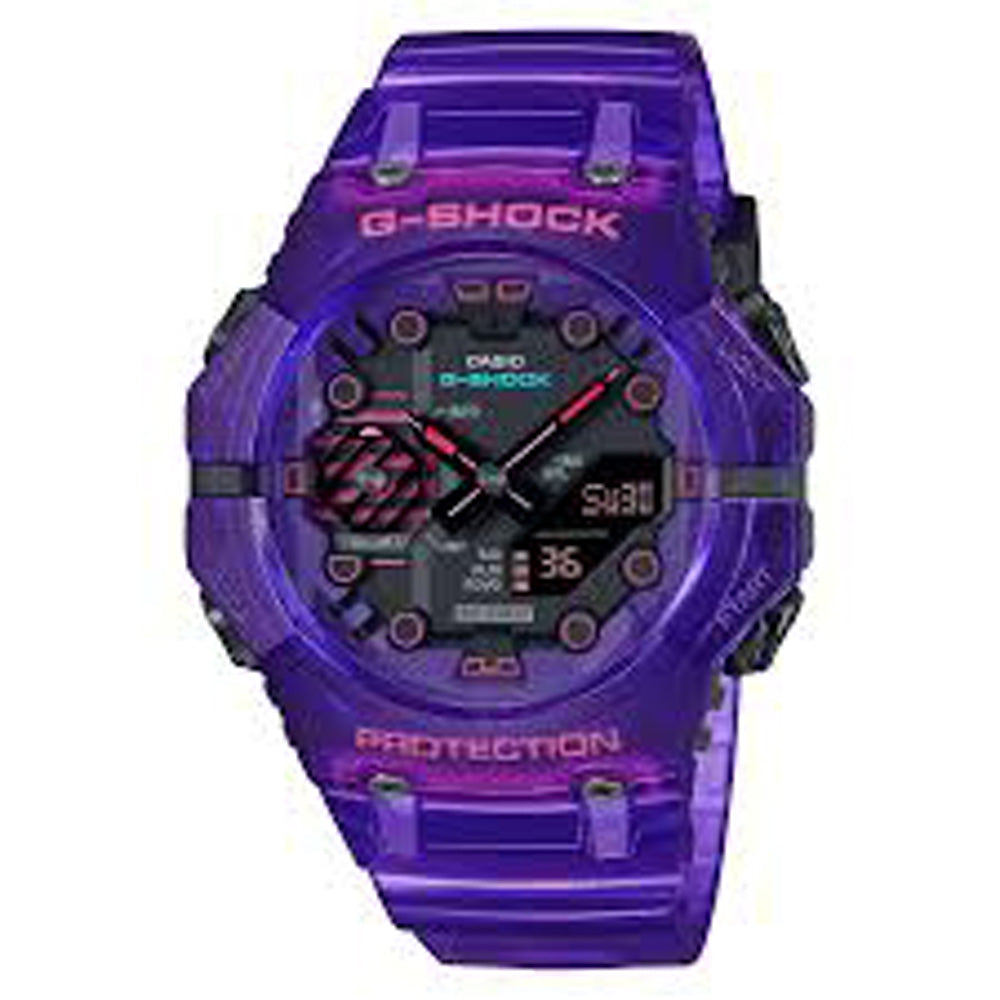 G-SHOCK Men Watch - Casual Digital Bluetooth Resin Band Wristwatch With Countdown Timer