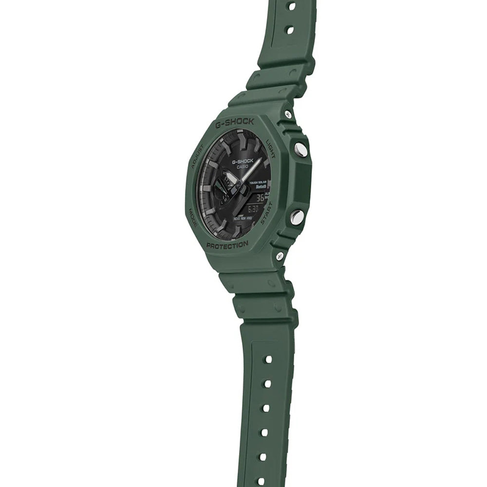 G-SHOCK Solar Watch - Carbon Resin Shock Resistant Bluetooth Connected Timepiece
