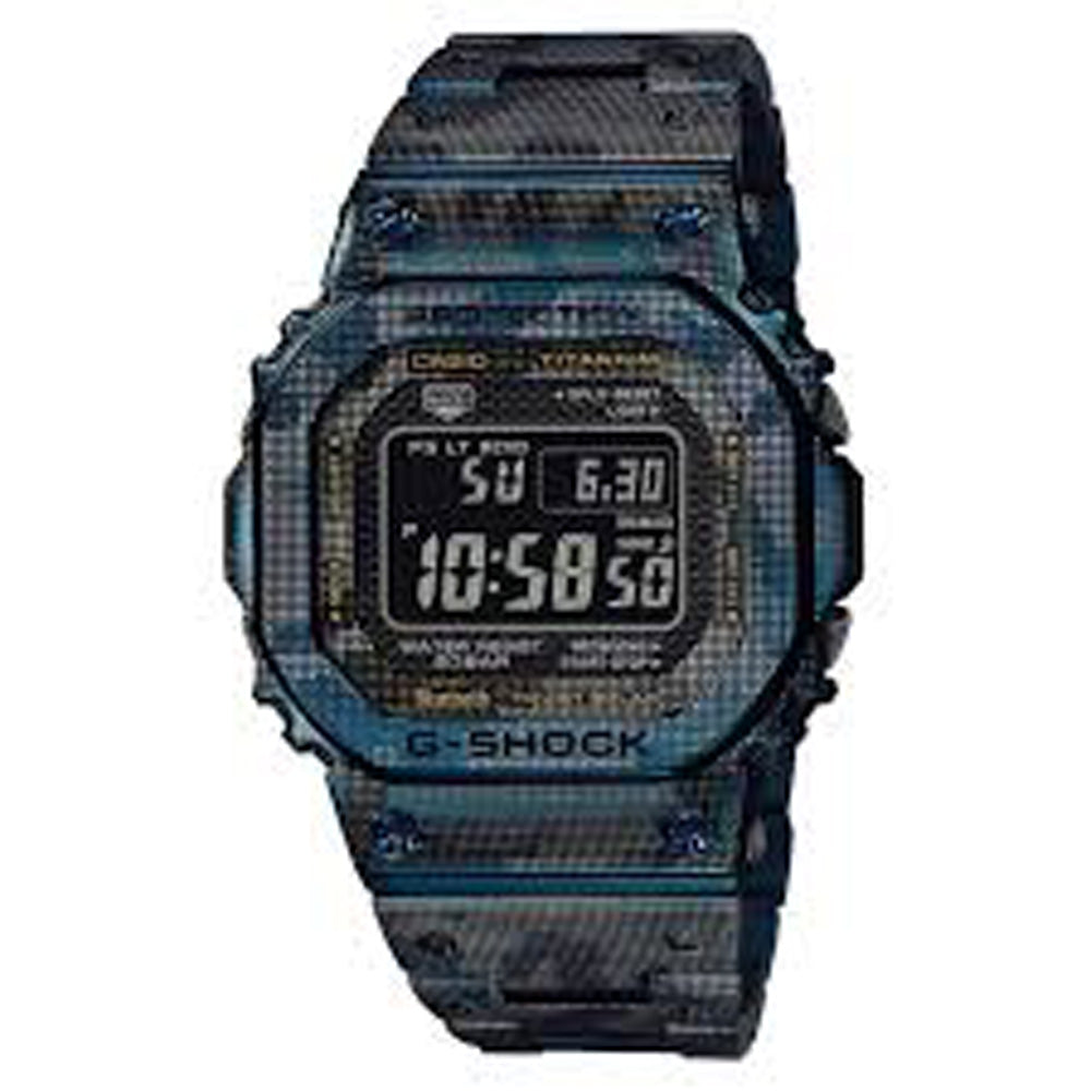 G-Shock Full Metal Watch - Titanium Men's Shock Resistant Solar Powered Timepiece