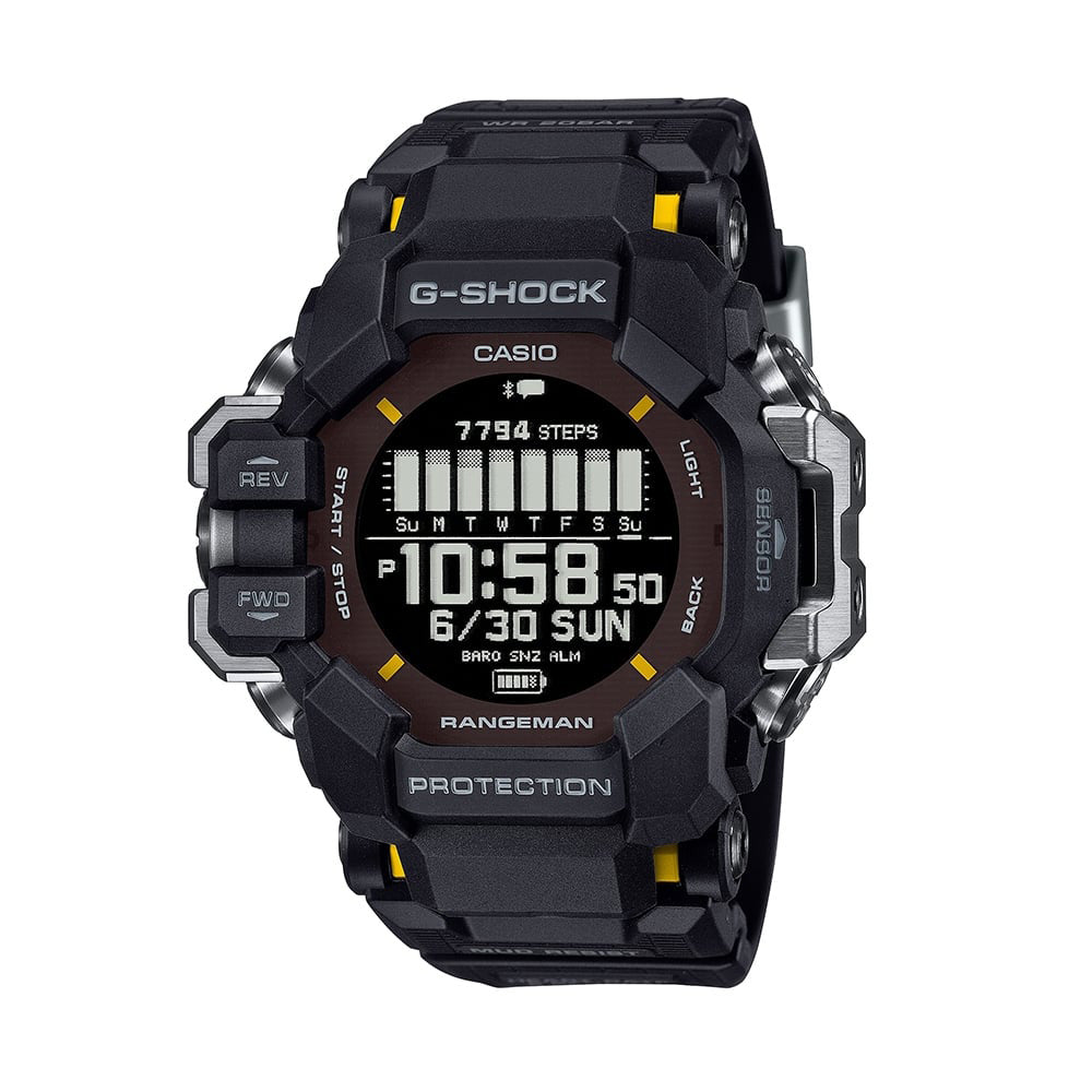 G-Shock Rangeman Watch - Rugged Outdoor GPS Hiking Timepiece | Solar Powered