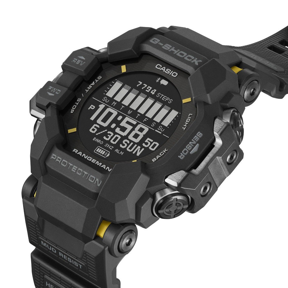 G-Shock Rangeman Watch - Rugged Outdoor GPS Hiking Timepiece | Solar Powered