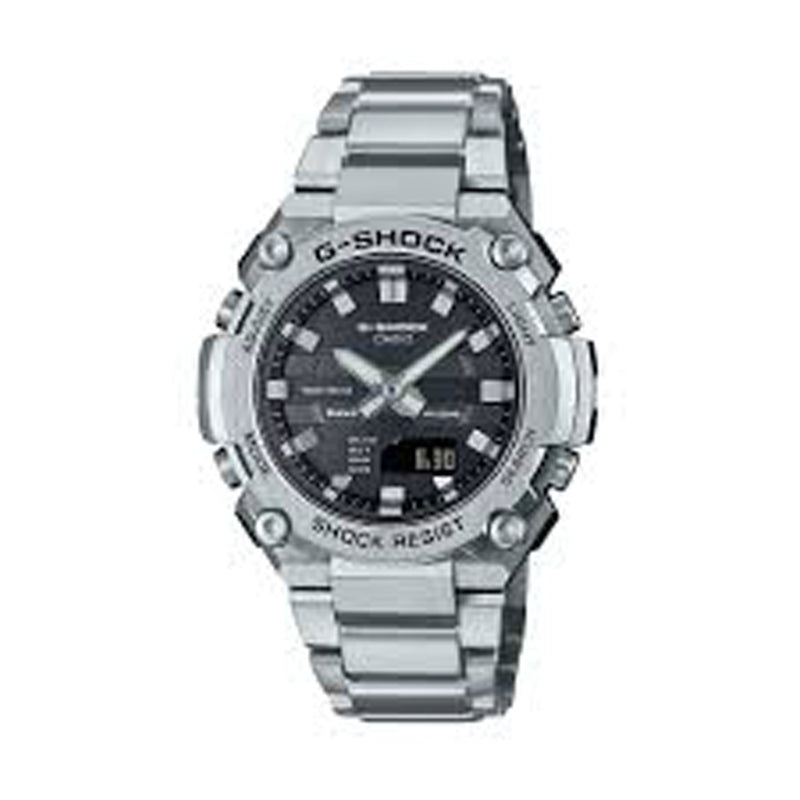 CASIO G-SHOCK G-STEEL STAINLESS STEEL WATCH GST-B600D-1ADR