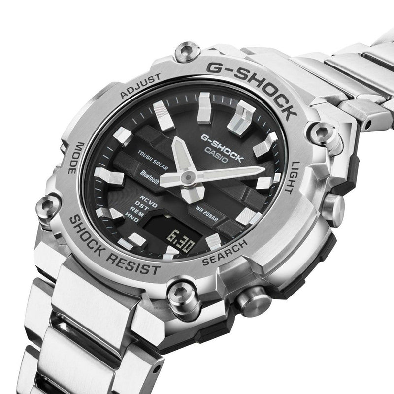 CASIO G-SHOCK G-STEEL STAINLESS STEEL WATCH GST-B600D-1ADR