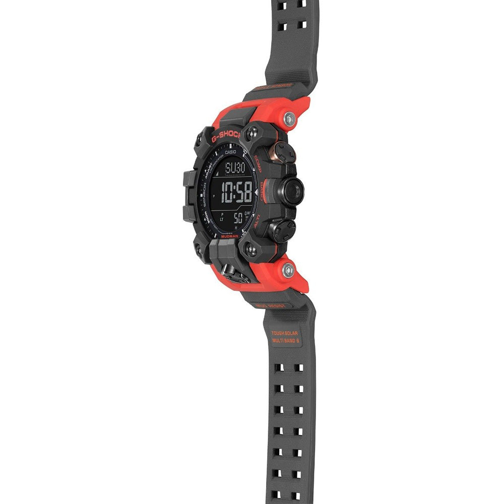 G-Shock Mudman Watch | Shock Resistant Wristwatch With Carbon Core Guard Case & Dual-Layer LCD