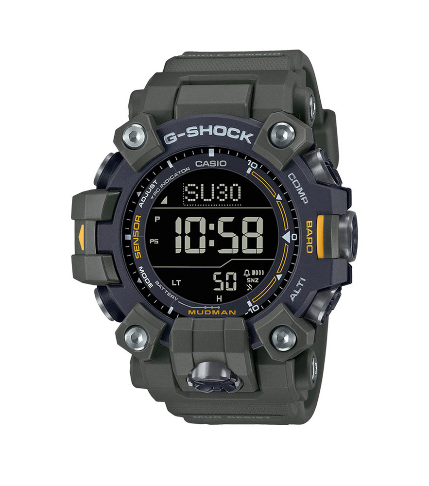 G-Shock Mudman Watch – Rugged Outdoor Shock Resistant Triple Sensor Timepiece
