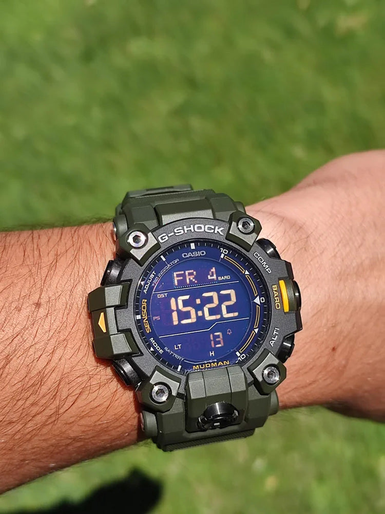 G-Shock Mudman Watch – Rugged Outdoor Shock Resistant Triple Sensor Timepiece