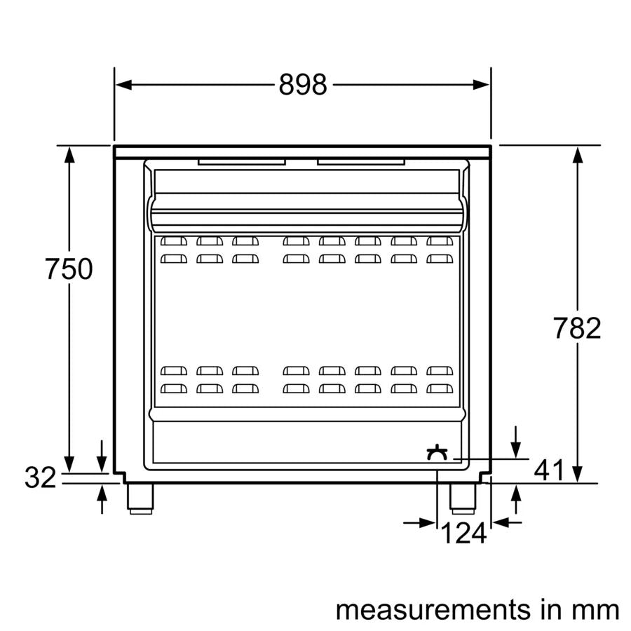 Bosch Electric Range Cooker 90cm | 5 Zone Stainless Steel Oven With Rotary Spit