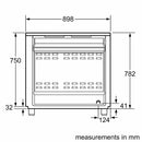 Bosch Series 8 Electric Range Cooker 5 Zone 90cm
