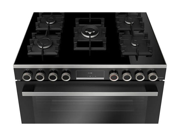 Bosch Gas Cooker | 5 Burner Gas Stove With XXL Oven Capacity & Rotisserie Function
