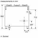 Bosch Series 8 Cooker 5 Gas Burners 90cm