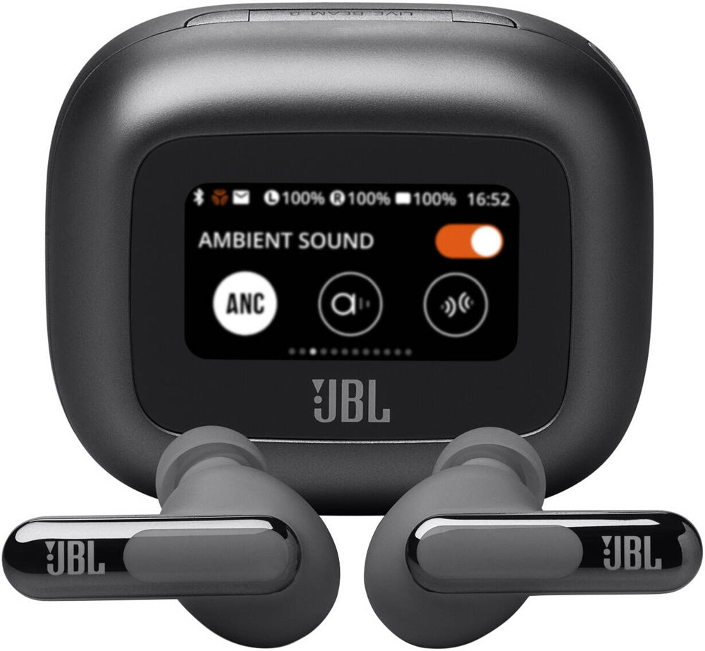 JBL Live Beam 3 True Wireless Earbuds – Noise Cancelling, Hi-Res Audio, Smart Charging Case