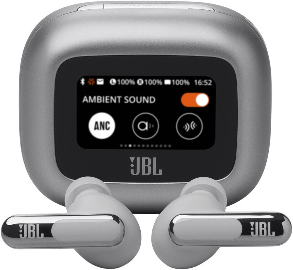 JBL Live Beam 3 True Wireless Earbuds – Noise Cancelling, Hi-Res Audio, Smart Charging Case