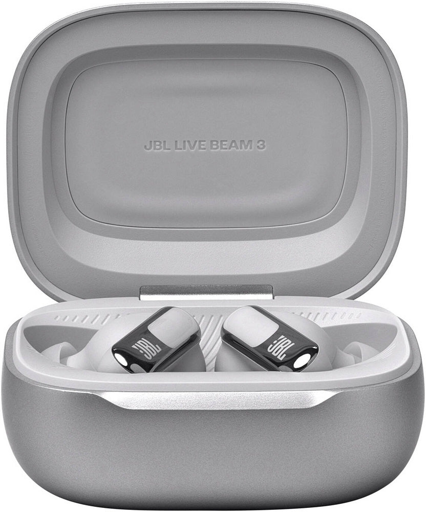 JBL Live Beam 3 True Wireless Earbuds – Noise Cancelling, Hi-Res Audio, Smart Charging Case