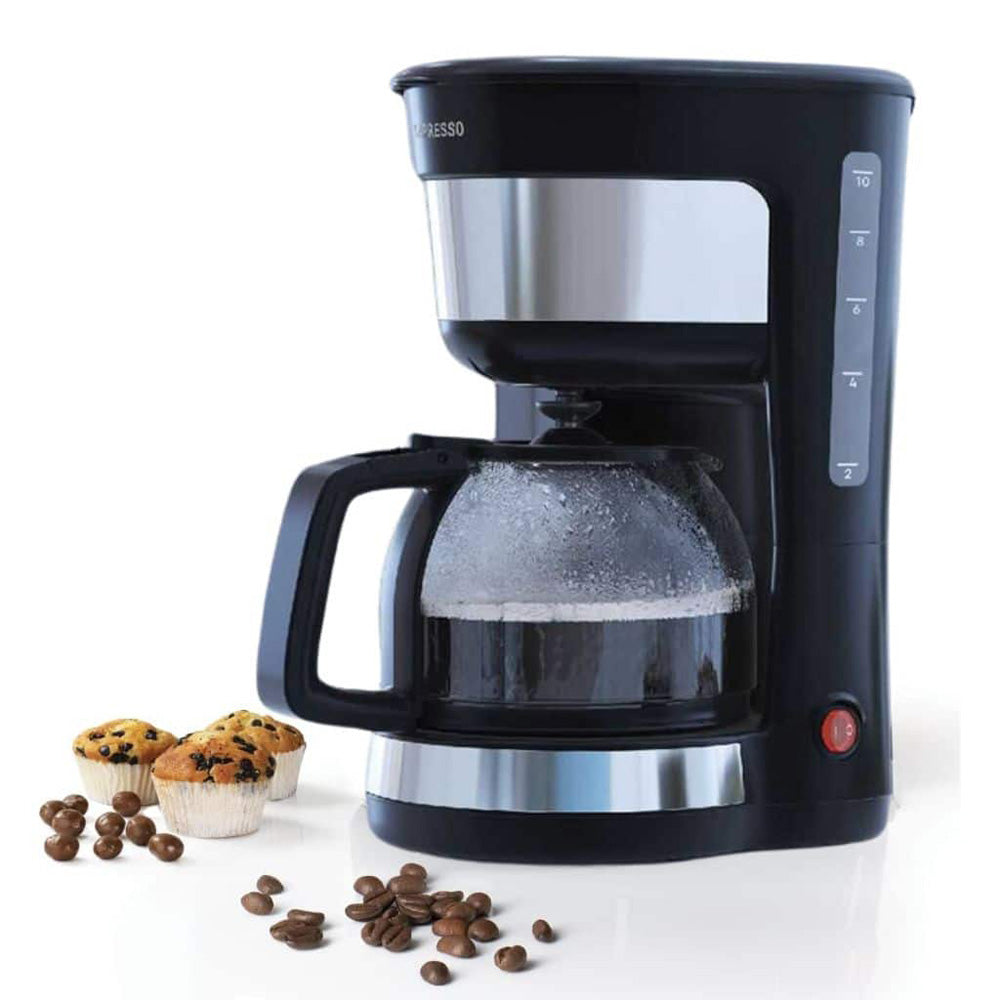 Drip Coffee Maker With Glass Carafe - Large Capacity & Anti Drip System