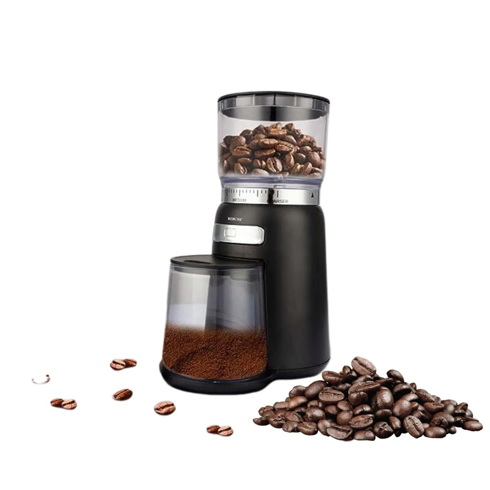 Coffee Bean Grinder - LePresso Burr Electric Mill with Adjustable Grind Size