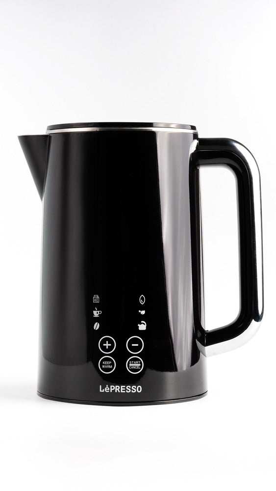 Smart Electric Kettle - LePresso 1.7L Double Wall Stainless Steel Touch Panel