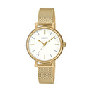 CASIO WATCH AND BANGLE SET WOMEN WATCH LTP-2024VMG-7CDR