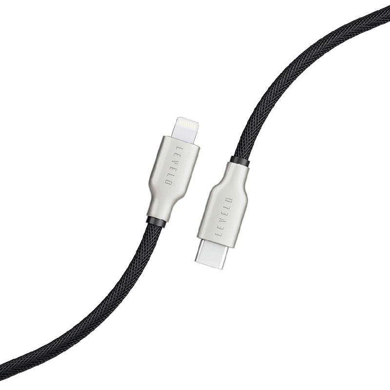 Levelo USB-C To Lightning MFI 1.1M Cable for Lightning Devices