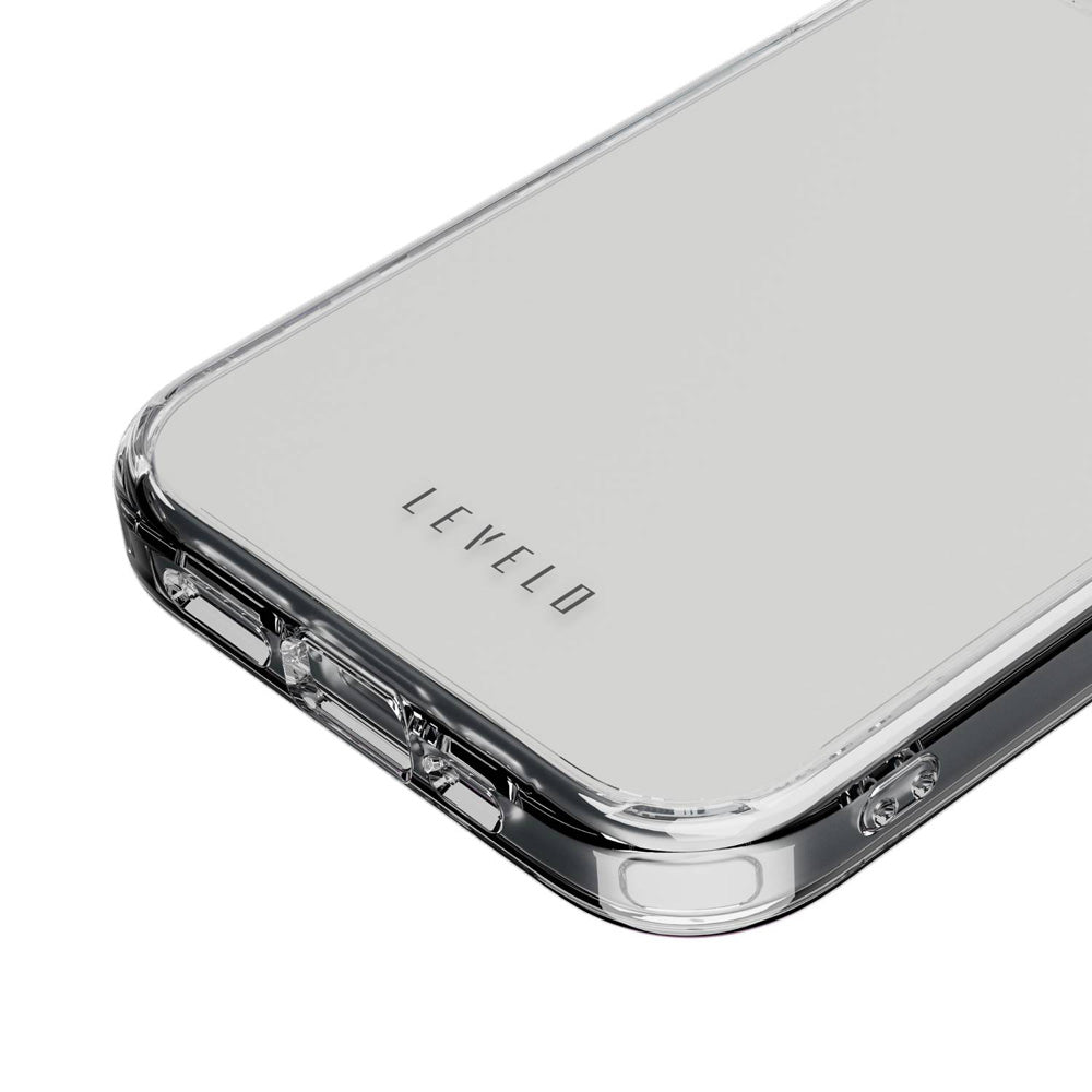 iPhone 15 Pro Max Case – Levelo Clara Clear Phone Cover with Bumper Protection