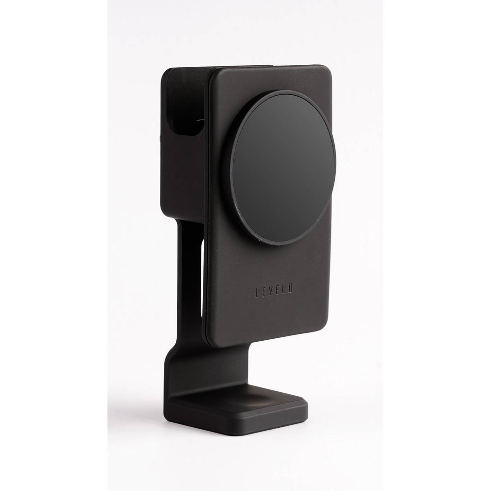 Wireless Car Charger - Levelo Aspen 3-in-1 Dual Mount Car Holder with MagSafe