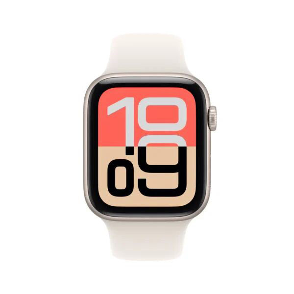 Apple Watch SE (3rd generation) GPS Aluminum ? Sport Band (40mm) Starlight,S/M