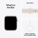 Apple Watch SE (3rd generation) GPS Aluminum ? Sport Band (44mm) S/M,Starlight