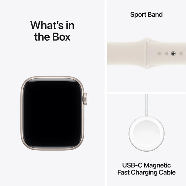 Apple Watch SE (3rd generation) GPS+Cellular Aluminum ? Sport Band (40mm) Starlight,M/L