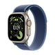 Apple Watch Ultra GPS Running Watch – Titanium Case, Trail Loop Strap, Long Battery Life