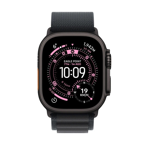 Apple Watch Ultra 3 GPS+Cellular Titanium – Alpine Loop M,Black