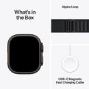 Apple Watch Ultra 3 GPS+Cellular Titanium – Alpine Loop Black,L