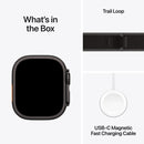 Apple Watch Ultra 3 GPS+Cellular Titanium ? Trail Loop M/L,Black / Charcoal