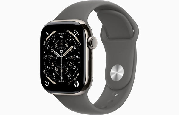 Apple Watch Series 11 GPS Cellular – Titanium Smartwatch with Sport Band & Health Monitoring