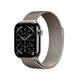 Apple Watch Series 11 GPS Cellular – Titanium Smartwatch With Milanese Loop Band