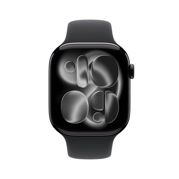 Apple Watch Series 11 GPS+Cellular Aluminum ? Sport Band (46mm) Jet Black / Black,M/L