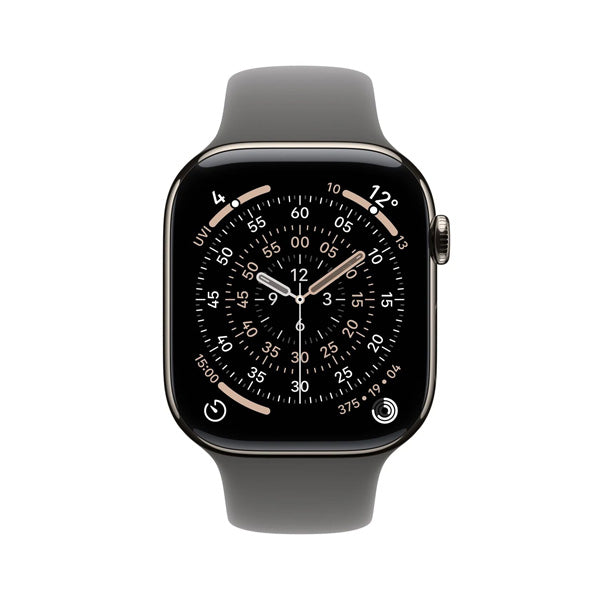 Apple Watch Series 11 GPS Cellular – Titanium Sport Band Smartwatch With Health Monitoring
