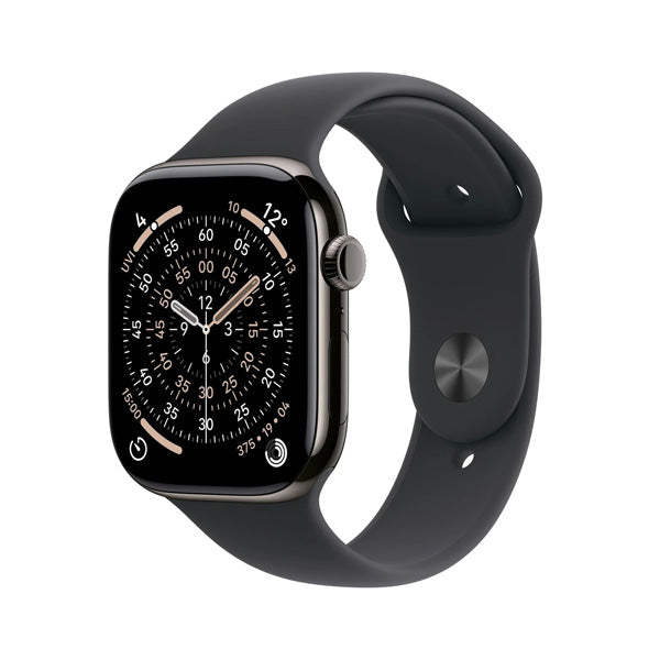 Apple Watch Series 11 GPS+Cellular Titanium ? Sport Band (46mm) M/L,Slate / Black
