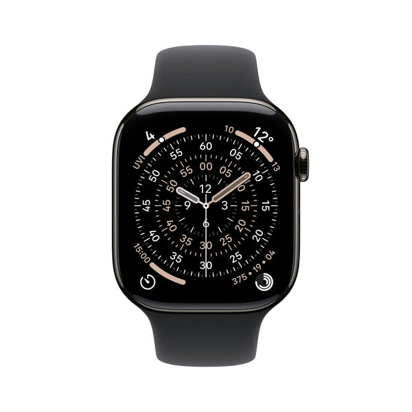 Apple Watch Series 11 GPS+Cellular Titanium ? Sport Band (46mm) M/L,Slate / Black