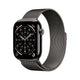 Apple Watch Series 11 GPS Cellular Smartwatch - Titanium Case | Milanese Loop Band