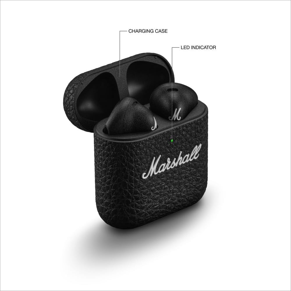 Bluetooth Earphones – Marshall Minor IV Wireless Earbuds With Signature Sound