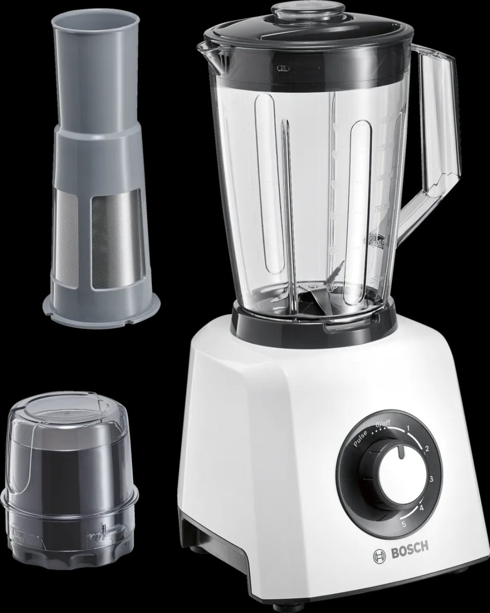 Bosch MightyMixx Blender – High Power Kitchen Blender With Durable Serrated Blades
