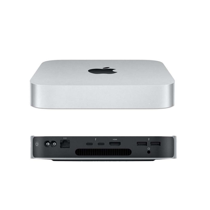 Mac mini: Apple M2 chip with 8-core CPU and 10-core GPU, 512GB SSD