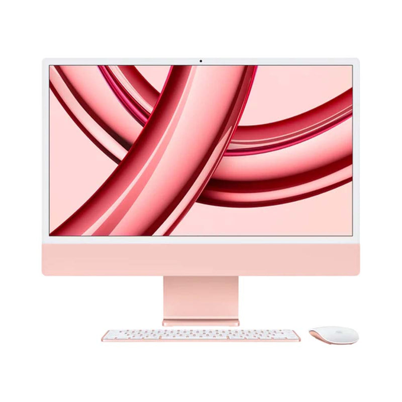 Apple iMac 24-inch (M3) with 4.5K Retina Display 2 ports, 256GB Pink