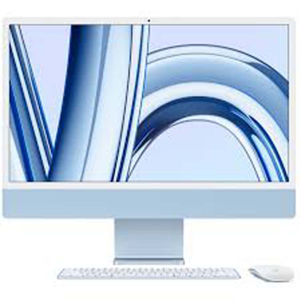 Apple iMac 24-inch All-in-One Desktop With M3 Chip, 4.5K Retina Display & 512GB SSD