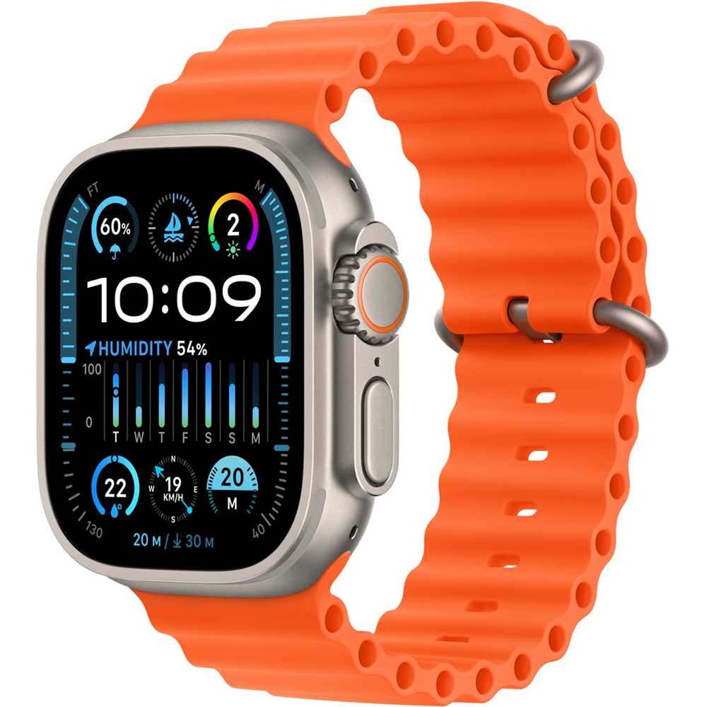 Apple Watch Ultra GPS Cellular 49mm Titanium Case – Rugged Smartwatch With Retina Display