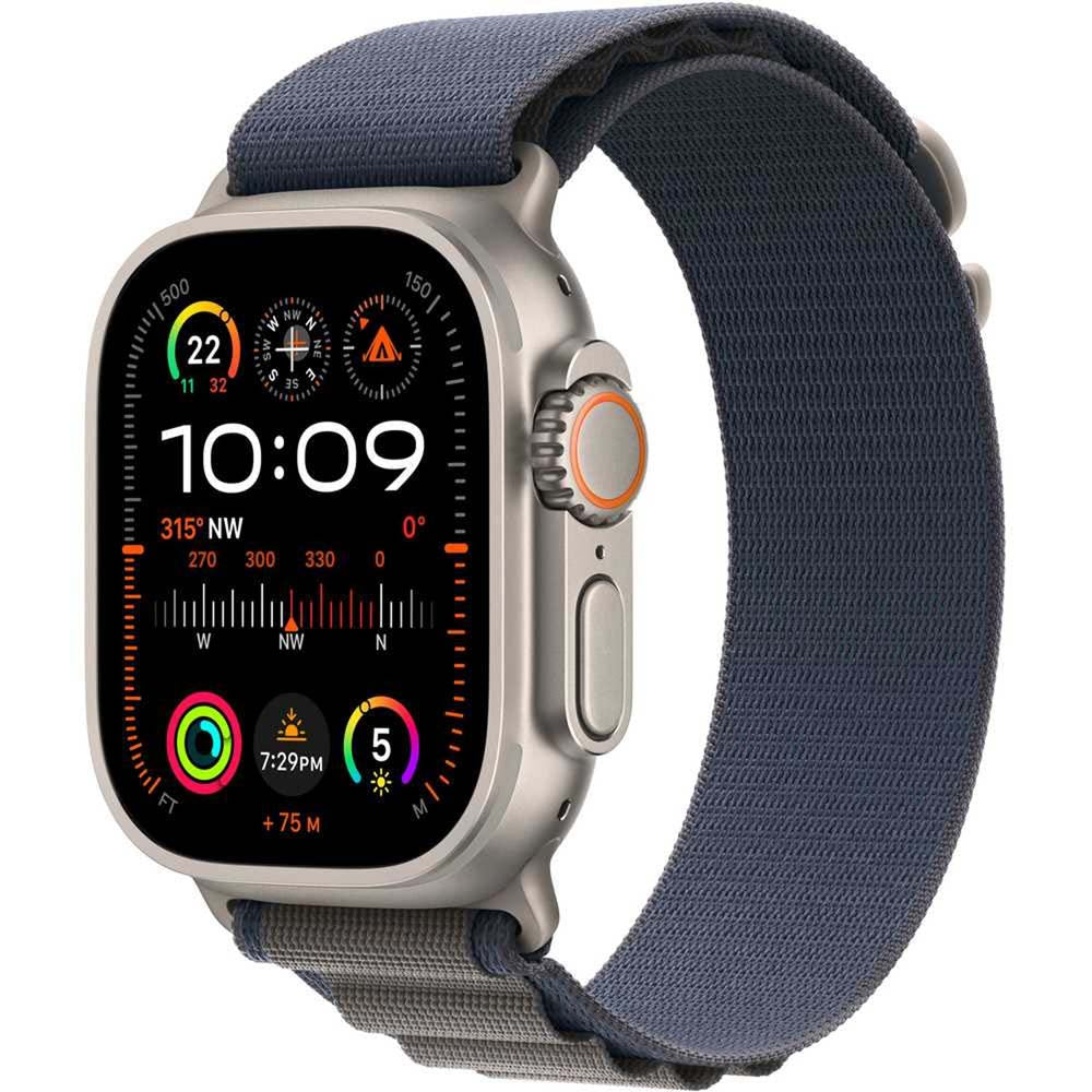 Apple Watch Ultra GPS Cellular 49mm Titanium Case – Rugged Smartwatch With Retina Display