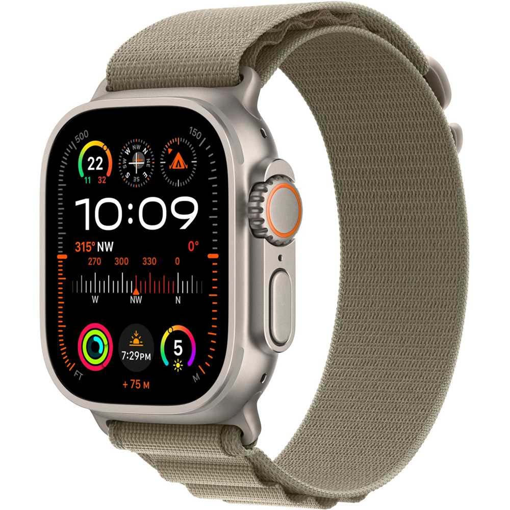 Apple Watch Ultra GPS Cellular 49mm Titanium Case – Rugged Smartwatch With Retina Display